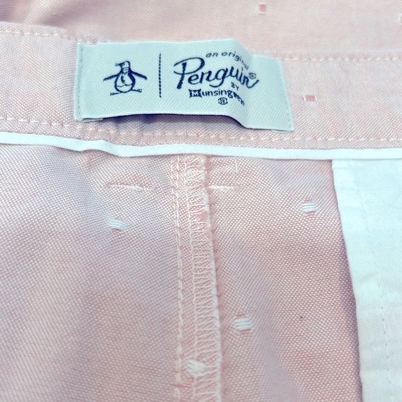 Penguin golf shorts 🩳 Men's Pink Shorts - Picture 2 of 7